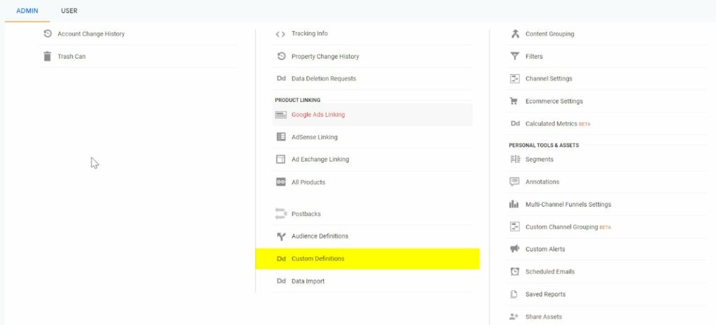 Custom Dimensions in Google Analytics